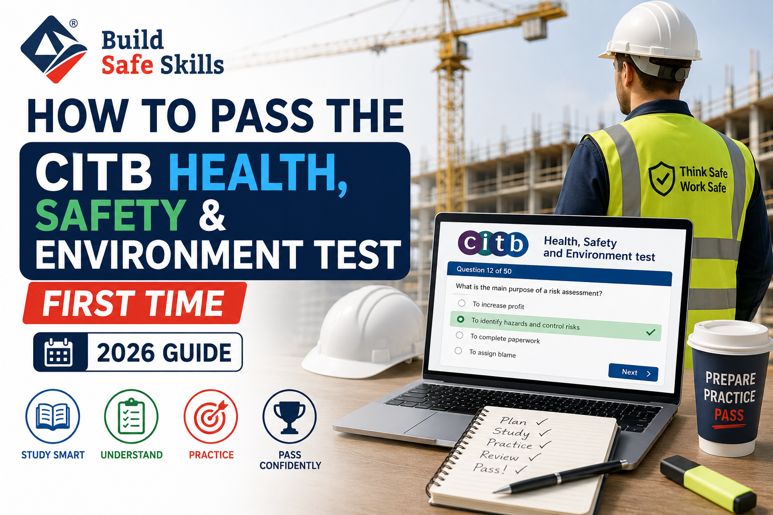 How to Pass the CITB Health, Safety & Environment Test First Time (2026 Guide)